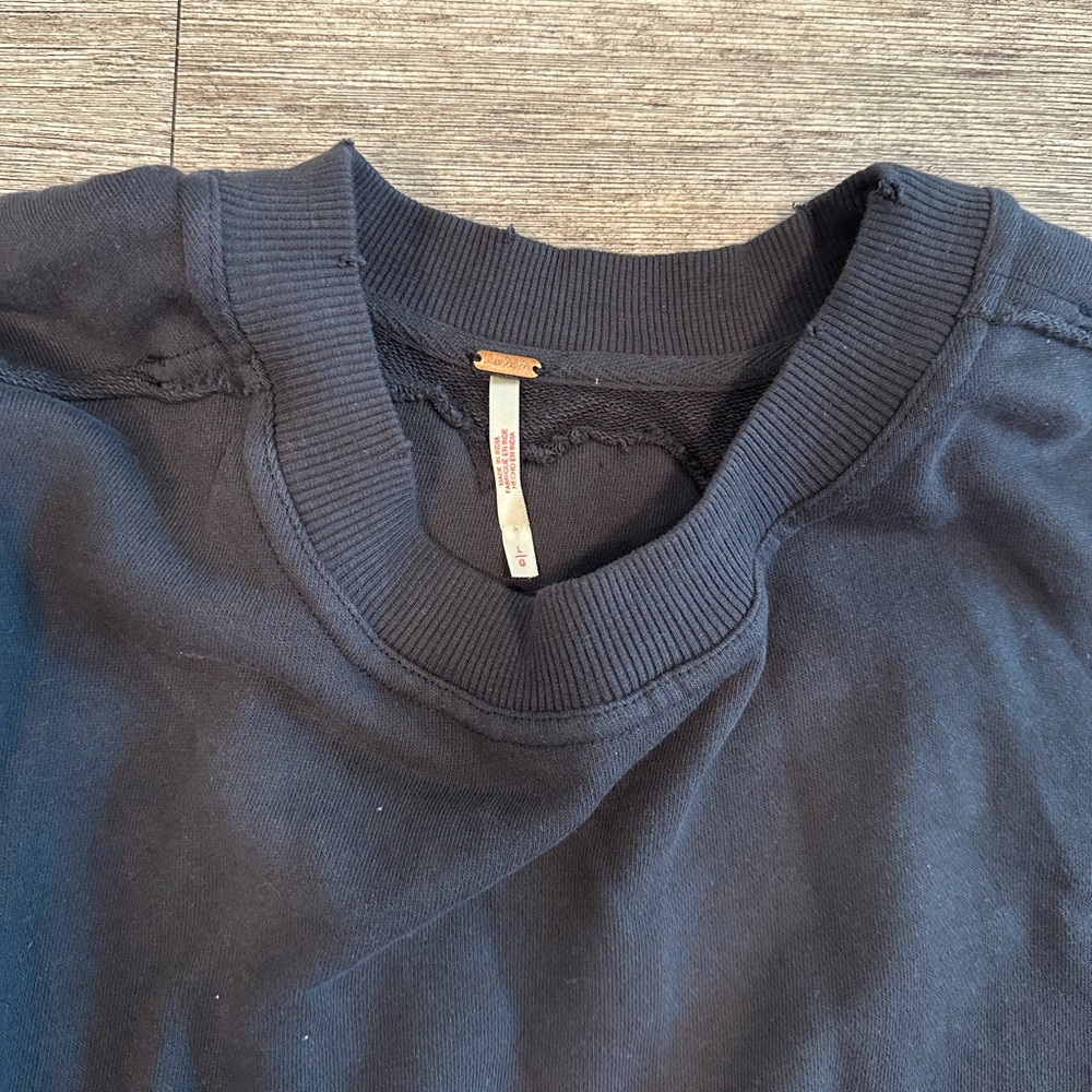Free People Eleanor Striped Sweatshirt Dress - Picture 4 of 6